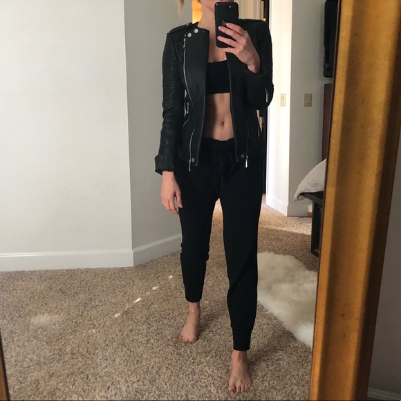 BCBG 🔥 Black leather jacket - Picture 8 of 8